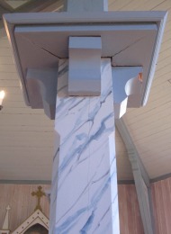 Splintskade på bærebjelke