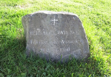 Minnesmerke over engelsk soldat