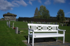 Fra kirkegården