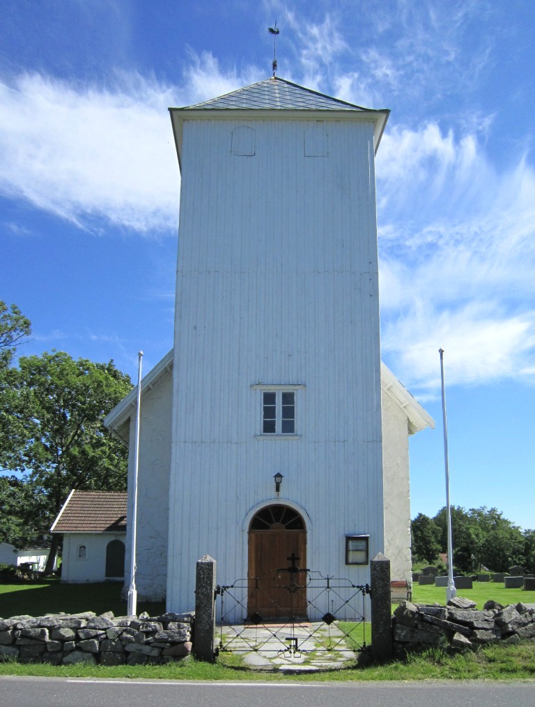 kirken dateres fra 1714