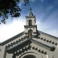 Gravkapellet forfra