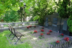 Fra kirkegården