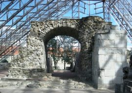 Nordre sidekapells tønnehvelv