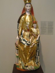 Madonna fra Hedalen på museum