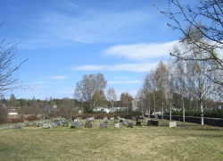 Kirkegård i øst