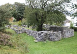 Tuften etter Herøys andre kirke