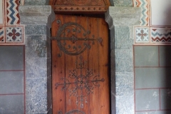 Sørportal innenfra