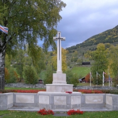Monument for falne britiske soldater