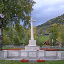 Monument for falne britiske soldater