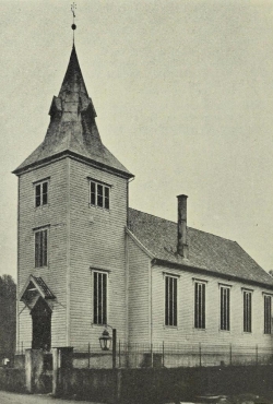 Laksevåg kirke ca. 1900