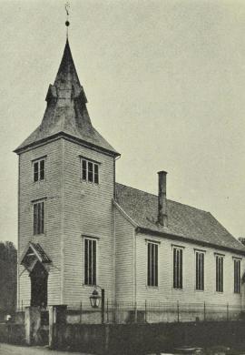 Laksevåg kirke ca. 1900