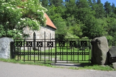 Området er inngjerdet