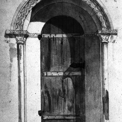Portal fra Lunde gamle kirke