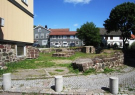 Olavskirkens ruiner i dag