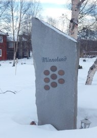 Minnelund på Røros kirkegård