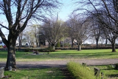 Kirkegården ved gravkapellet