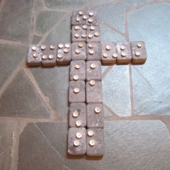 Kors på gulvet