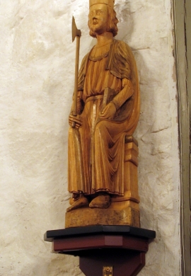 Olav den hellige på veggen