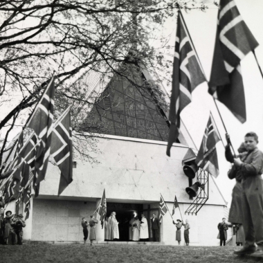 Torshov kirke ved innvielsen