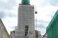 Innpakket kirke våren 2009