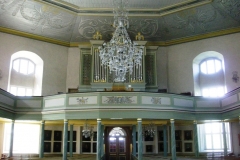 Orgelgalleri i vest