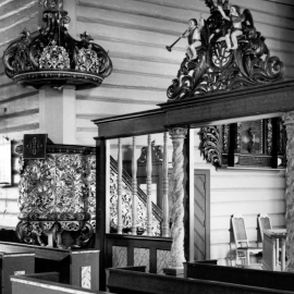 Prekestol og korskranke